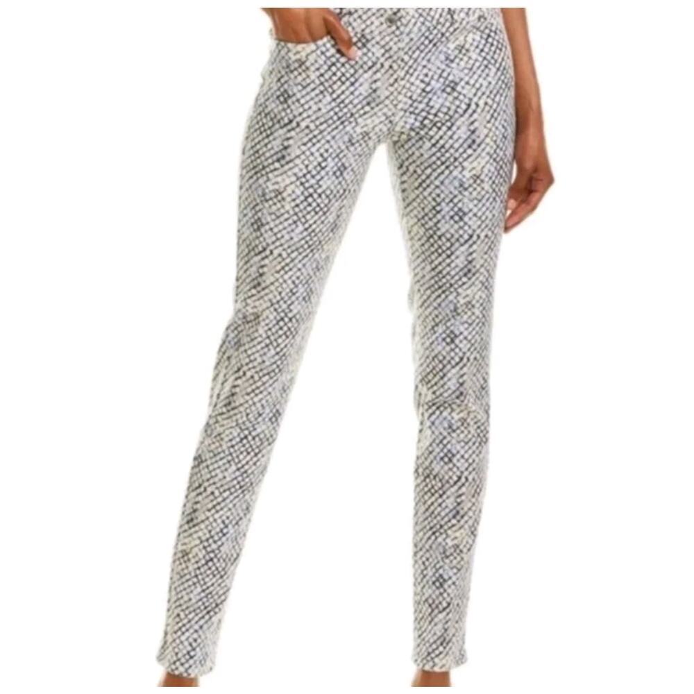 J.McLaughlin Lexi Skinny Jeans Snakeskin Print Women's Size 8 WP213